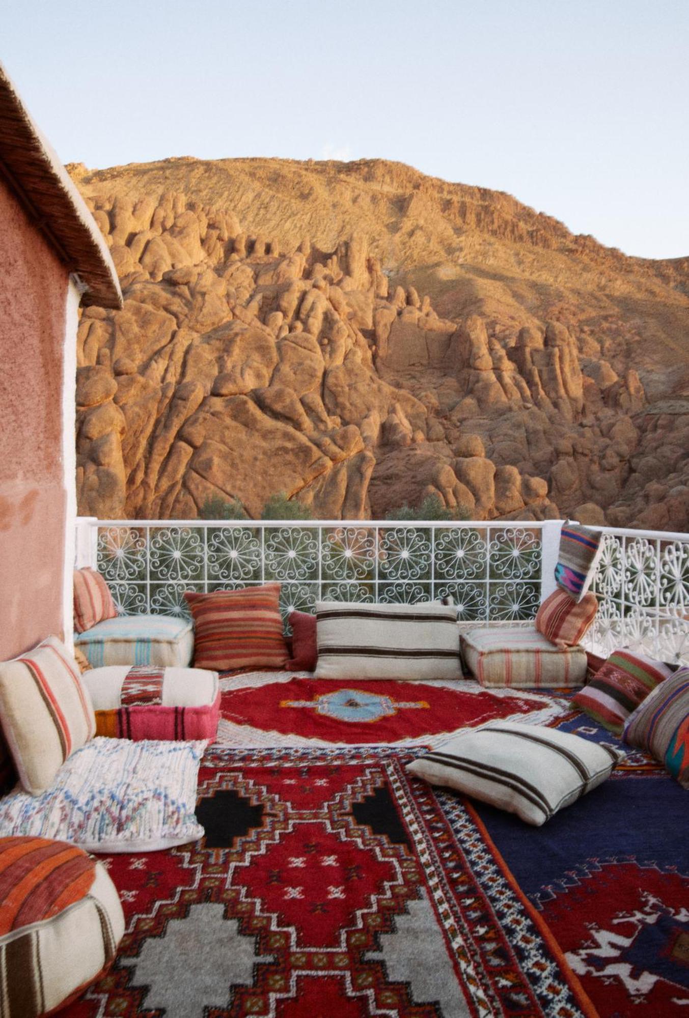 ホテル Monkey Fingers House By Fatima Mellal タンギール エクステリア 写真