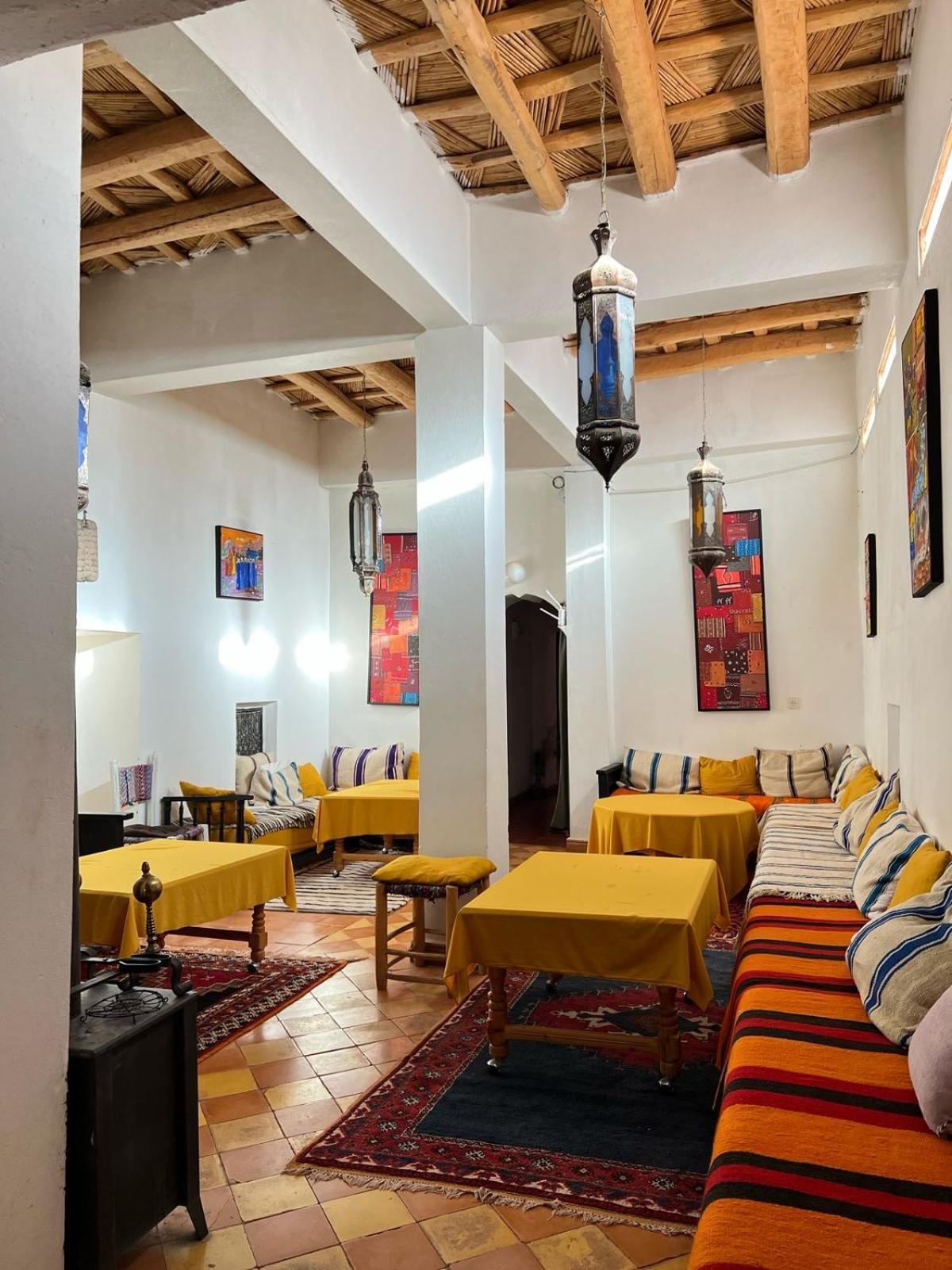 ホテル Monkey Fingers House By Fatima Mellal タンギール エクステリア 写真